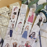 Starlululu Words Girls Washi Masking Tape Roll and Samples