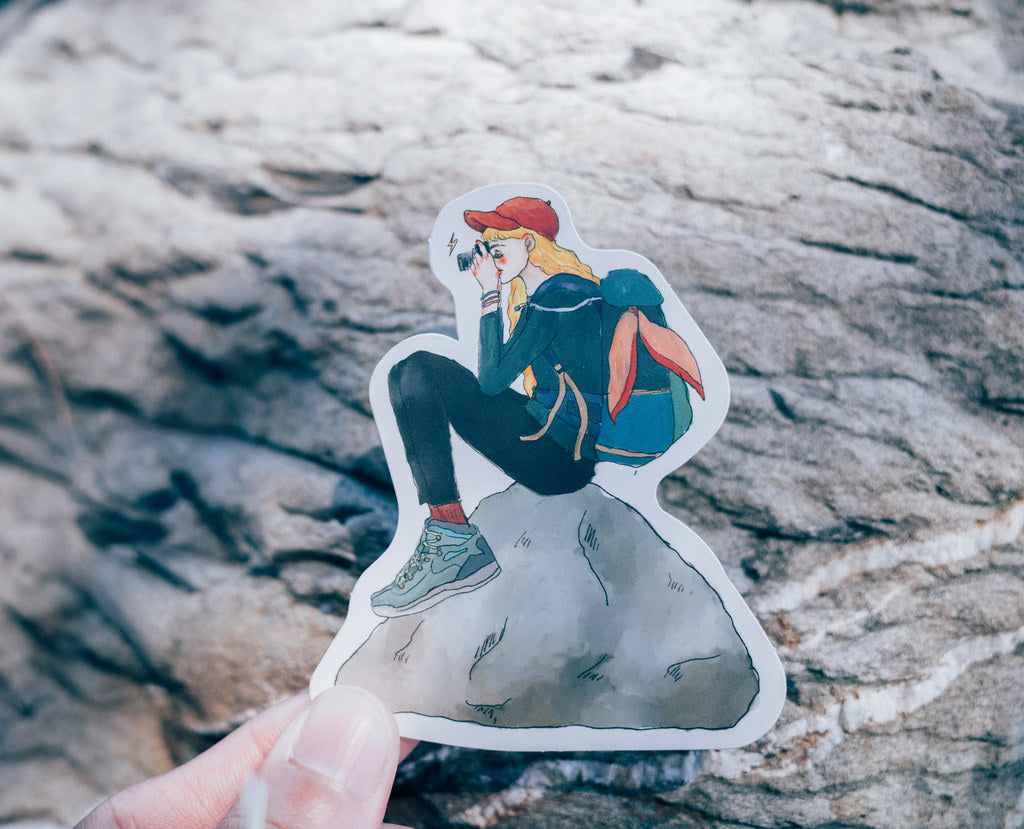 La Dolce Vita A Faraway Journey Metal Tin Box Sticker Flakes
