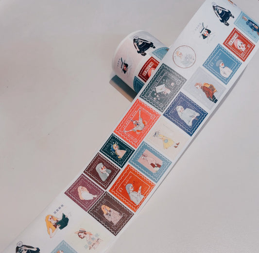 La Dolce Vita Sweet Mail Washi Masking Tape Rolls and Samples