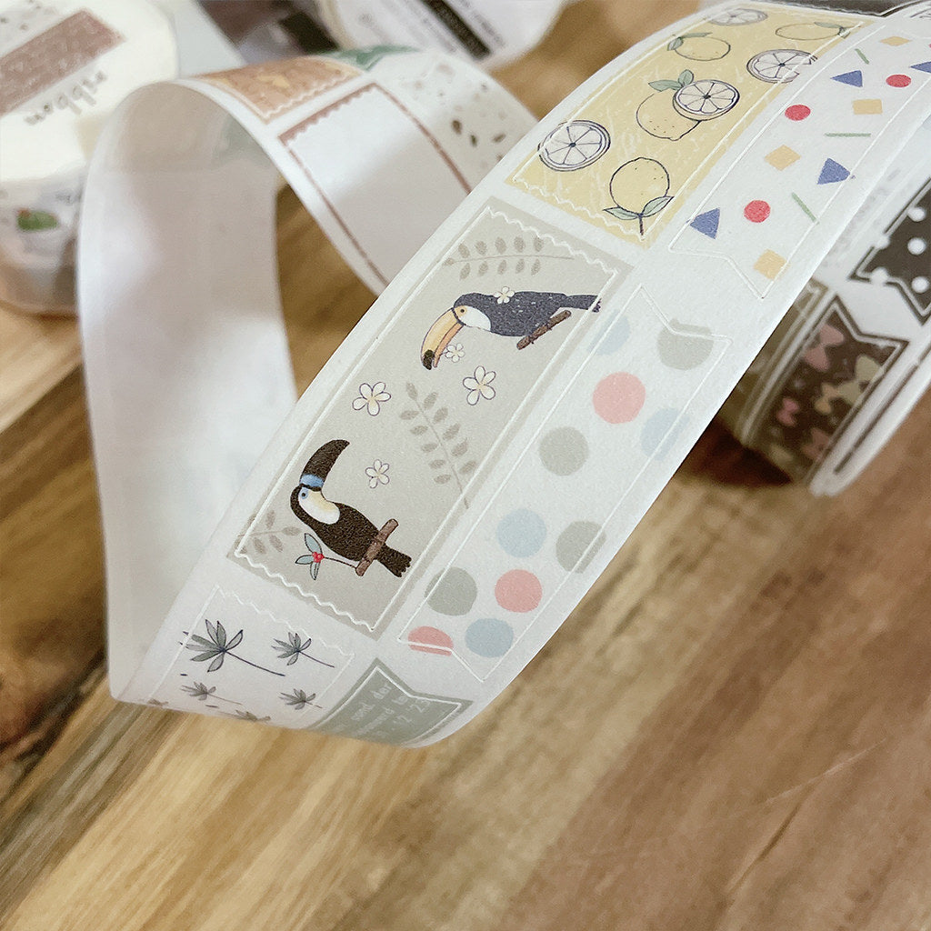 Starlululu Ribbon Washi Masking Tape Roll and Samples
