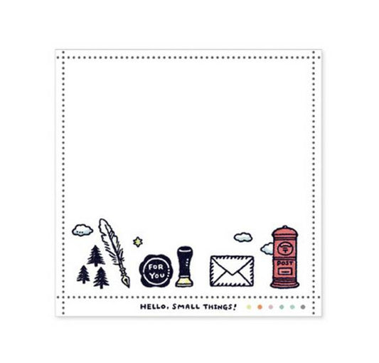 eric Sticky Note Pad Write a Letter Themed