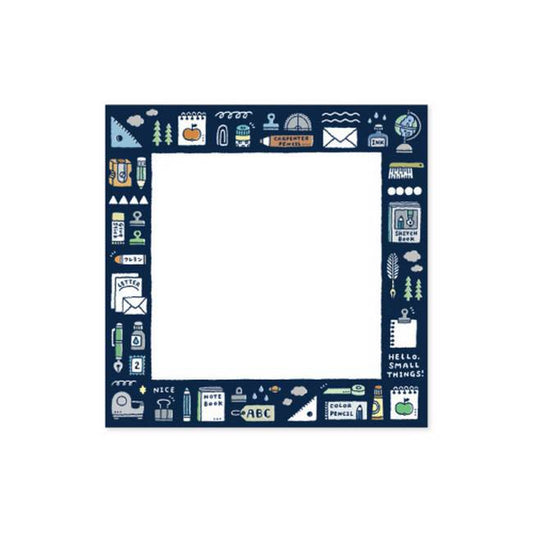 eric Sticky Note Pad Black Frame