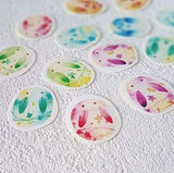 Fungus Girl Pastel Hanami Bunny Sticker Flakes Pack