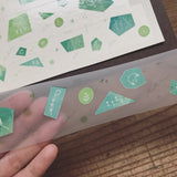 avocadomori Mints Field PET Masking Tape Roll