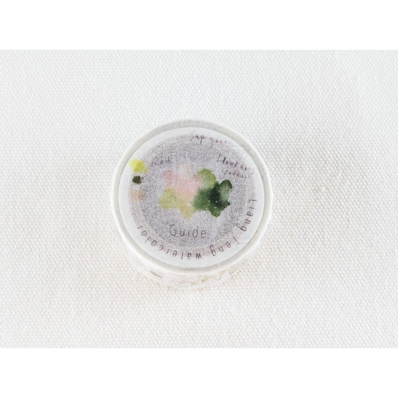 Liang Feng MTW-LF013 Park Green Washi Masking Tape Roll