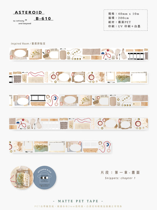 [Samples Only] Asteroid B-610 Snippets Chapter 1 PET Tape