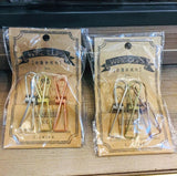 C.Ching Metal Hollow Wire Clips Middle Size Pack