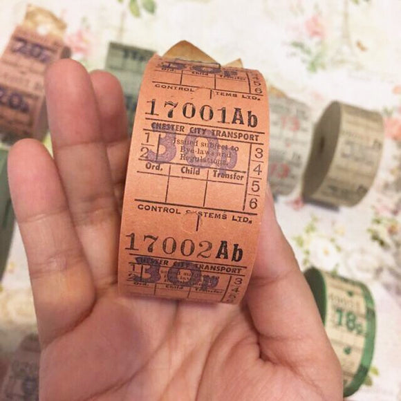 TokubetsuMemori 30P Vintage Ticket Samples