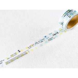 YOHAKU "polka dots" Y-002 Washi Masking Tape Roll