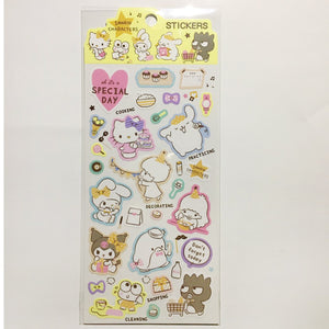 Sanrio Characters Party Sticker Sheet