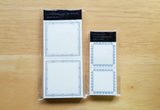Classiky Letterpress Printing Process Paper Label Notepad Small and Large
