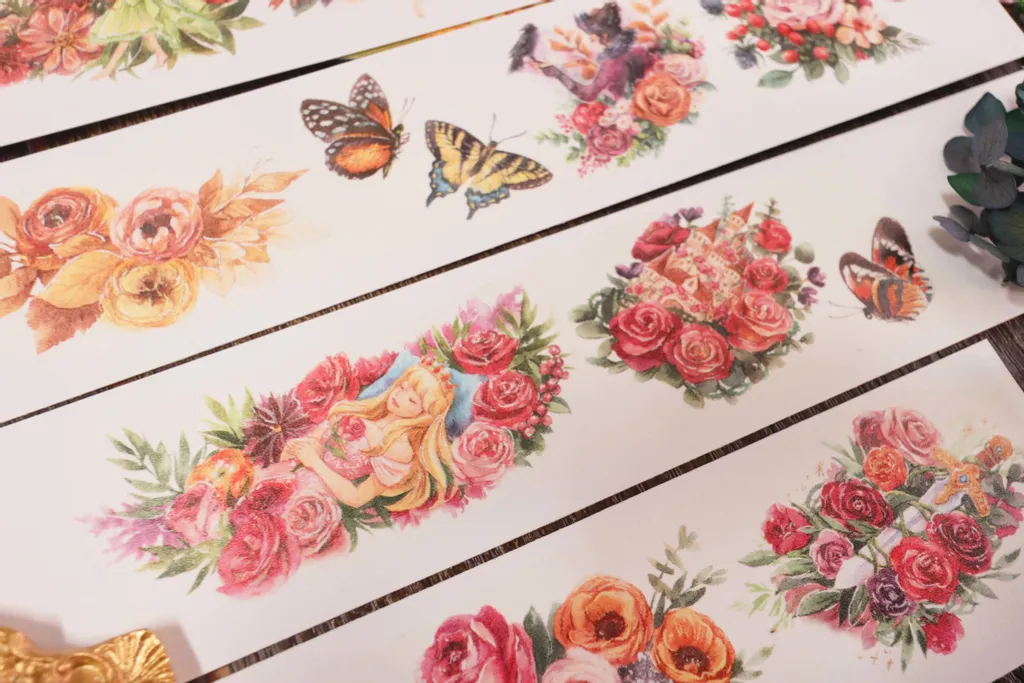 [Sample Only] Maruco Sleeping Beauty Washi Masking Tape