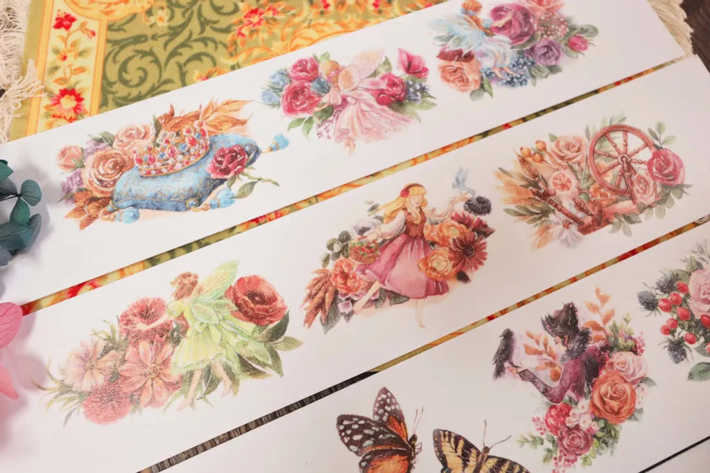 [Sample Only] Maruco Sleeping Beauty Washi Masking Tape