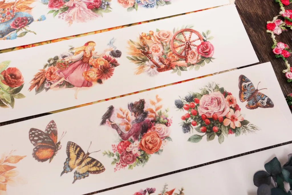 [Sample Only] Maruco Sleeping Beauty Washi Masking Tape