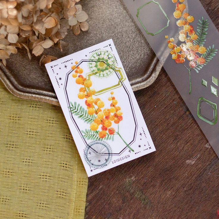 [SAMPLE] 90cm Loidesign Acadia Flower PET Tape