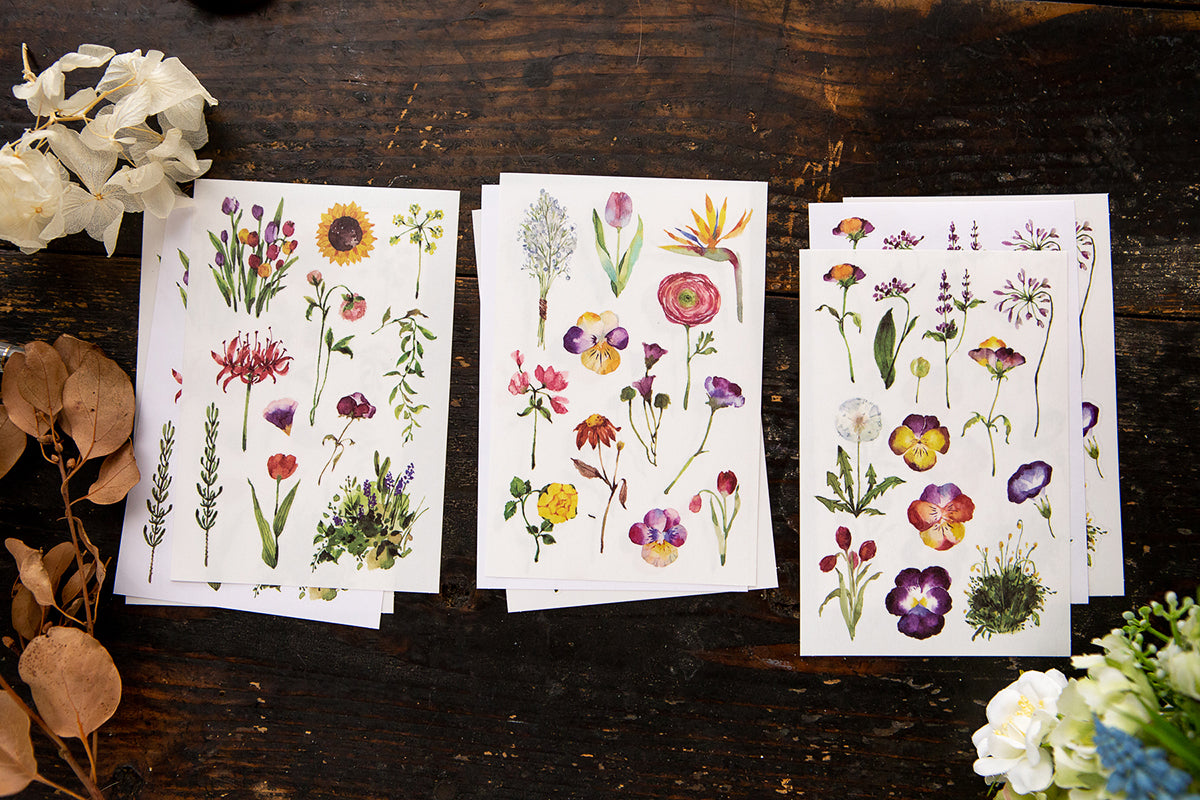 OURS Studio Varies Flowers Sticker Pack