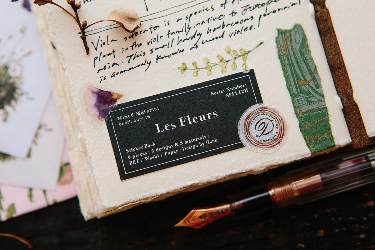 OURS Studio Varies Flowers Sticker Pack