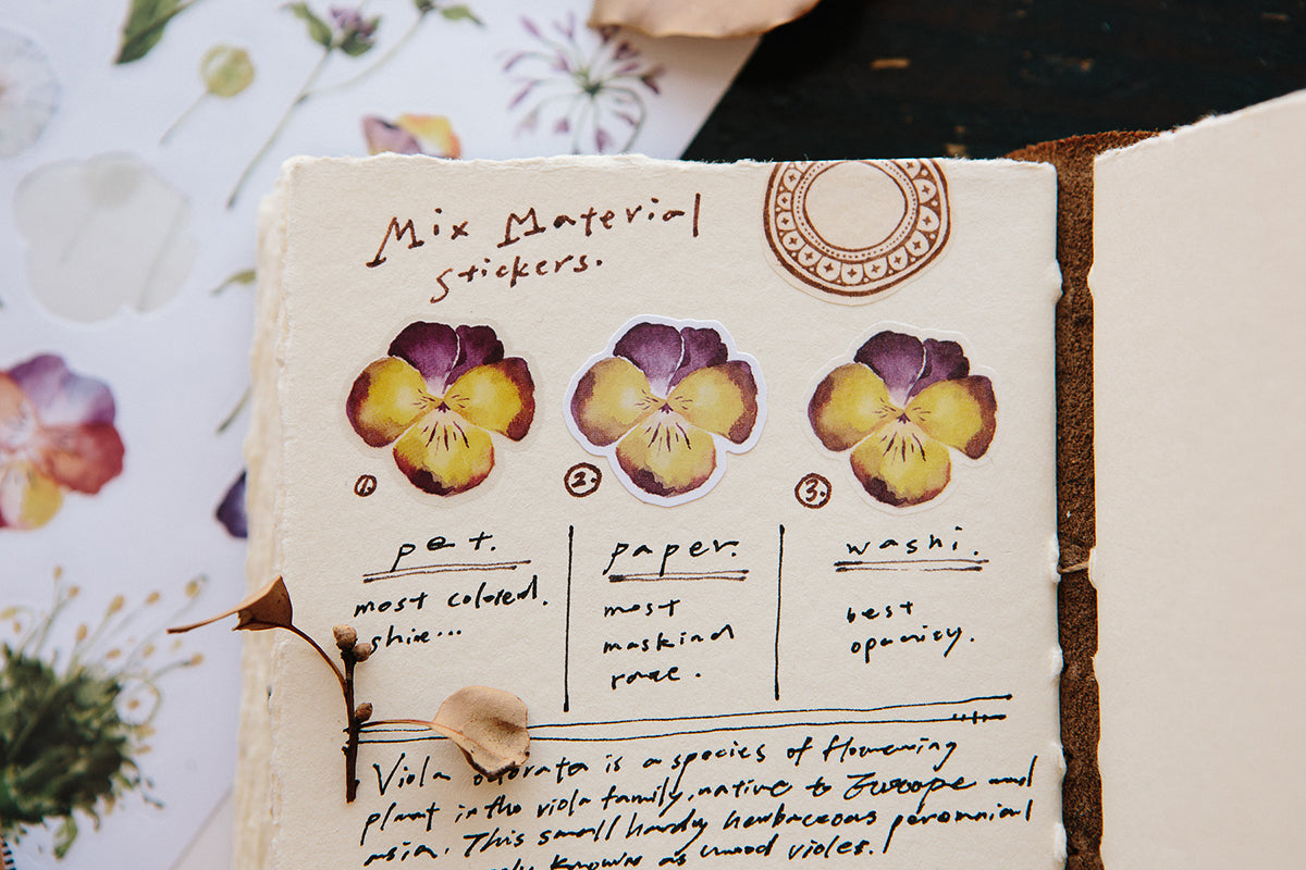 OURS Studio Varies Flowers Sticker Pack