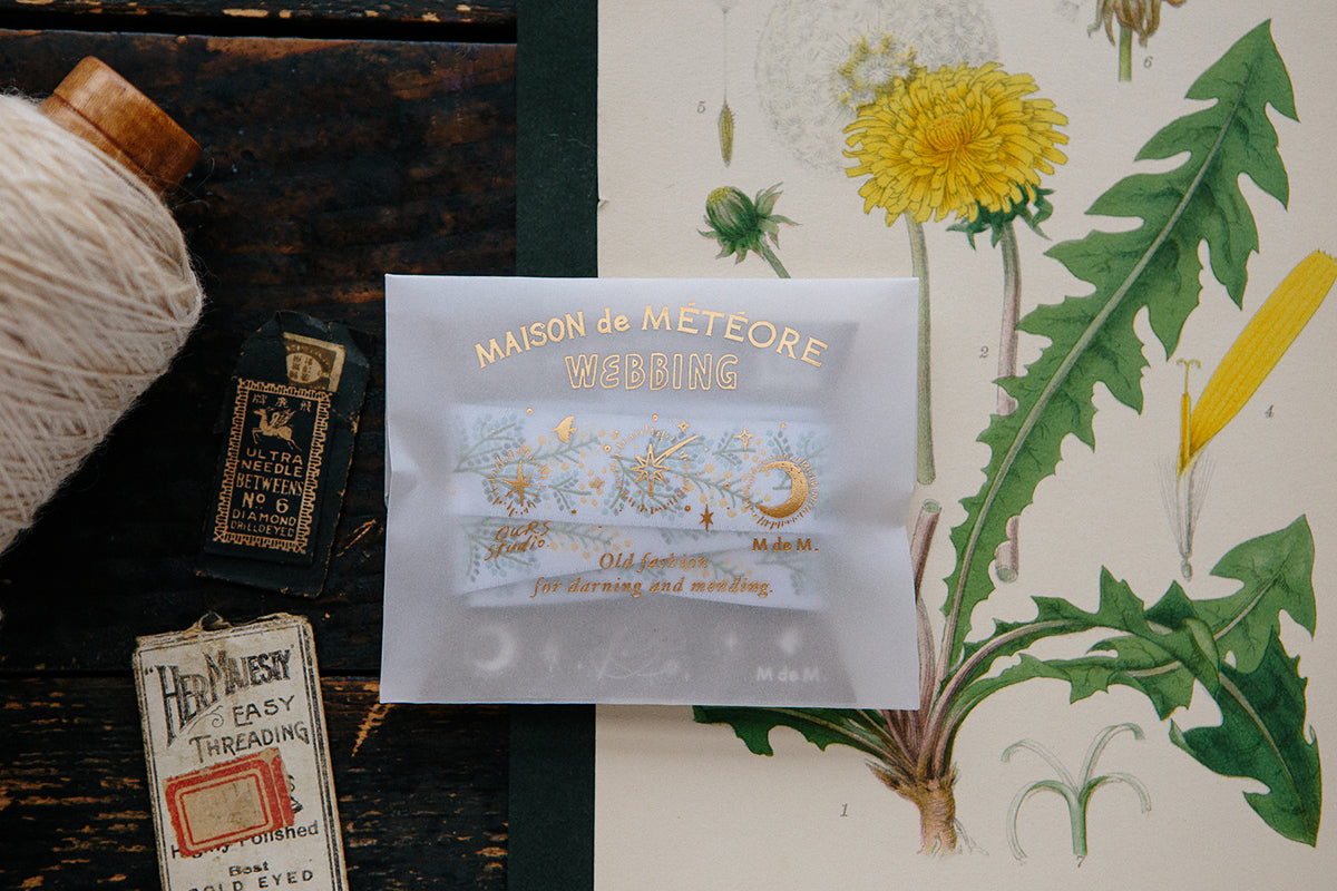 OURS Studio Sweet Acacia Webbing Ribbon