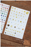 linchianing Star Dust Transfer Sticker Sheet Pack