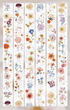 Freckles Tea Flower Illustration PET Tape Samples and Full Roll