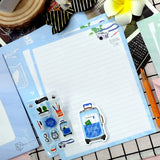 Season Reading Time Paper Stationery Letter Set
