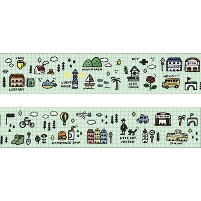 eric Washi Tape Roll My City