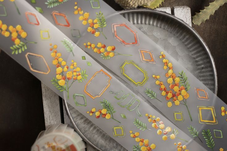 [SAMPLE] 90cm Loidesign Acadia Flower PET Tape
