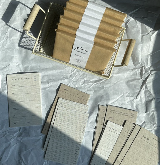 Pion mini plan notepad sheets paper pack