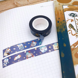 Popopenguin Space Washi Masking Tape Roll