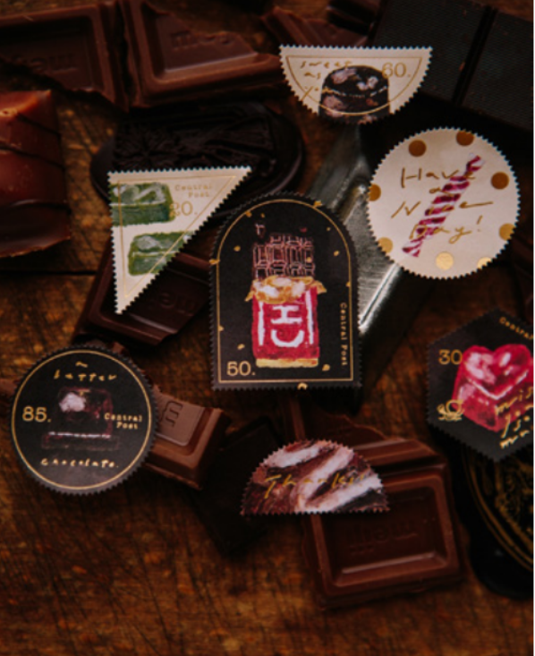 OURS Studio Desserts Stamp Style Sticker Set Pack