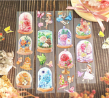 [Sample Only] Maruco Flowers Glass Dome PET Masking Tape