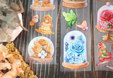 [Sample Only] Maruco Flowers Glass Dome PET Masking Tape