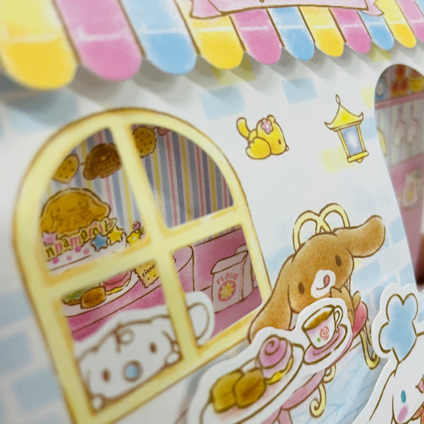 Cinnamonroll Cafe Pop-up 3D Card
