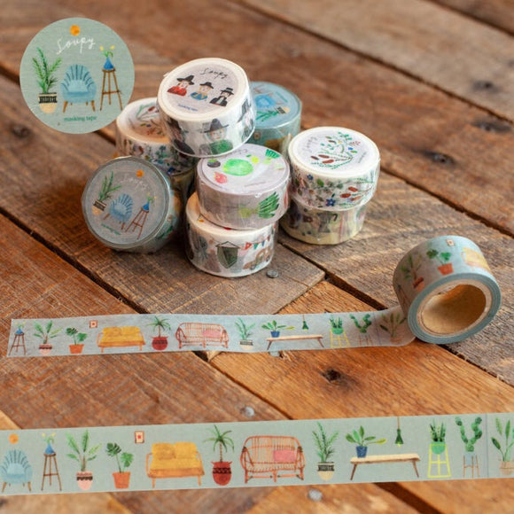 Soupy Natural Life Washi Tape Roll
