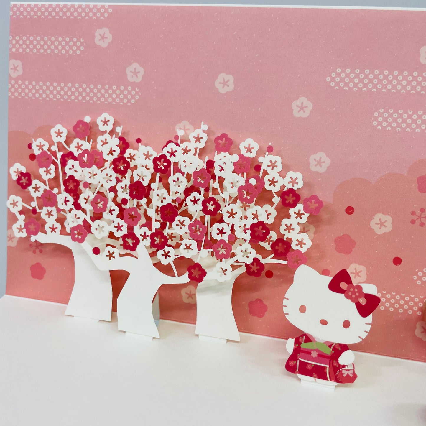 Hello Kitty Sakura Pop-up 3D Card