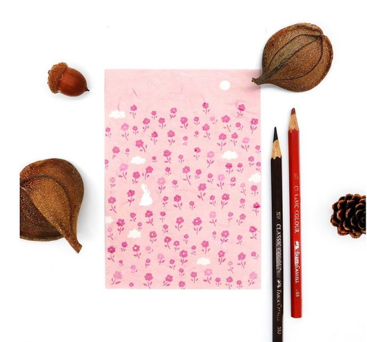 Kerkerland Bloom Illustration Postcard