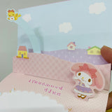 My Melody Pink Pop-up 3D Card
