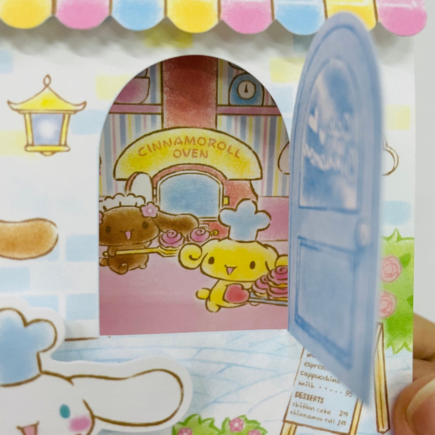 Cinnamonroll Cafe Pop-up 3D Card