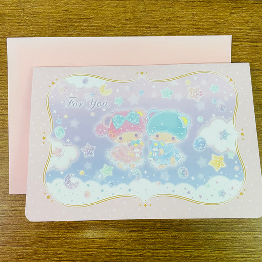 Little Twin Star For You Pop-up 3D Card