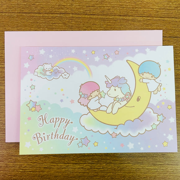Little Twin Star Happy Birthday Pop-up 3D Card