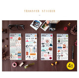 C.Ching Transfer Sticker Pattern C and D