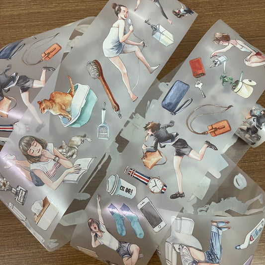 [SAMPLE ONLY] Monchiichen Good Daily PET Masking Tape