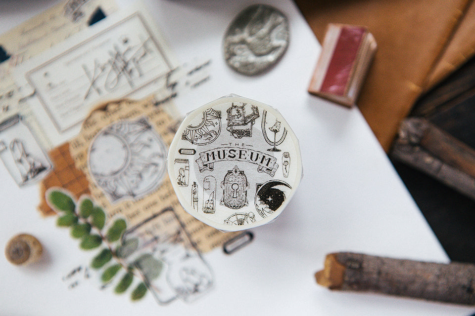 OURS Studio Museum Washi Tape Sample and Full Roll