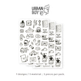 OURS Studio Urban Boy Sticker Pack