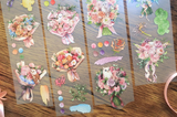 [Sample Only] Maruco Happiness and Bouquets PET Masking Tape