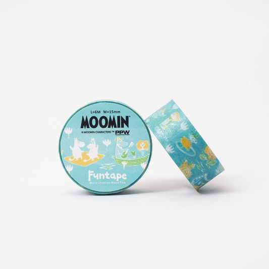 Funtape Moomin #3 Masking Washi Tape Roll