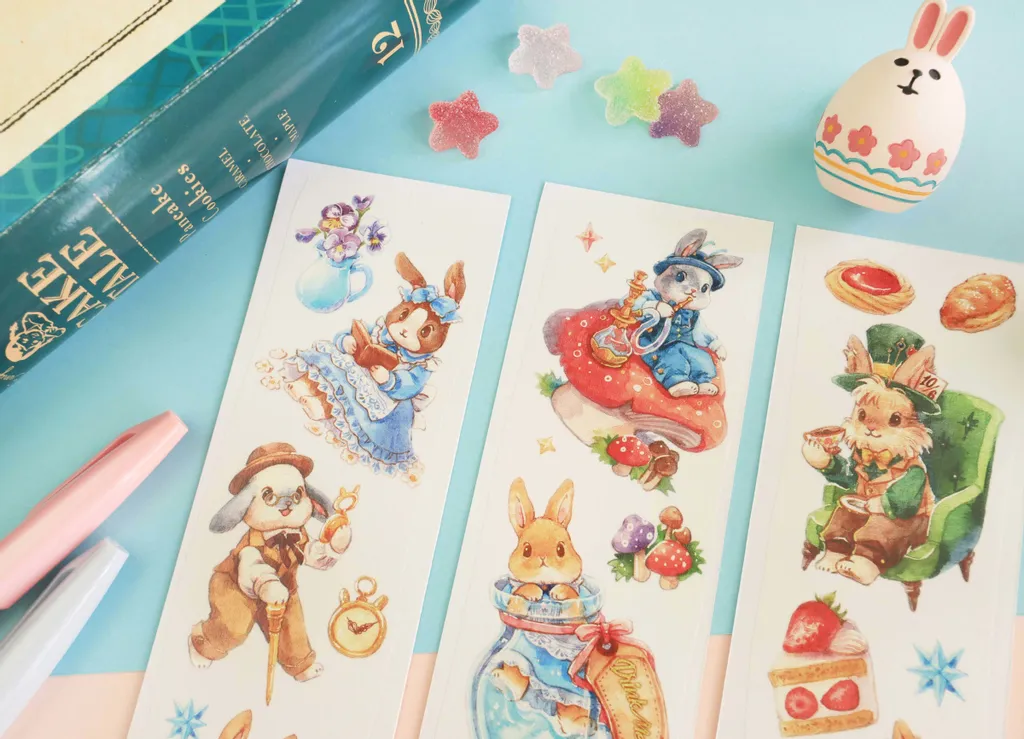 [Sample Only] Maruco Alice Rabbit Washi Masking Tape