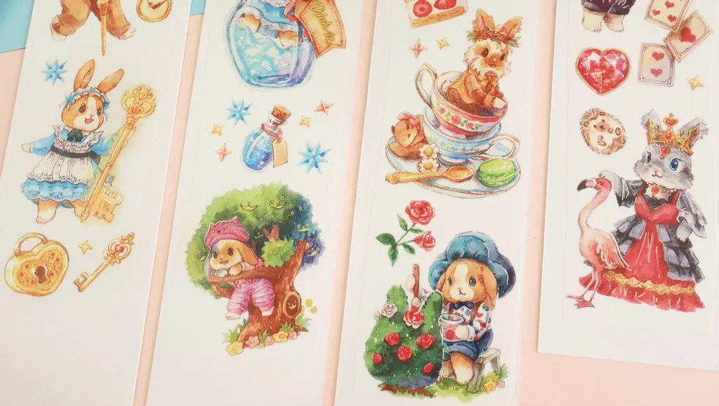 [Sample Only] Maruco Alice Rabbit Washi Masking Tape
