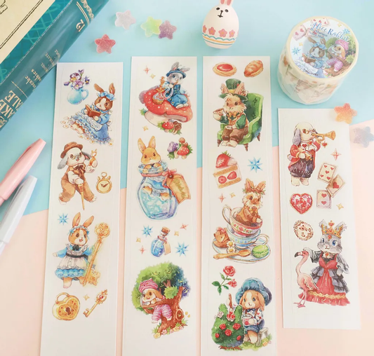 [Sample Only] Maruco Alice Rabbit Washi Masking Tape